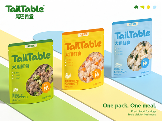尾巴食堂 | 宠物鲜食品牌全案设计