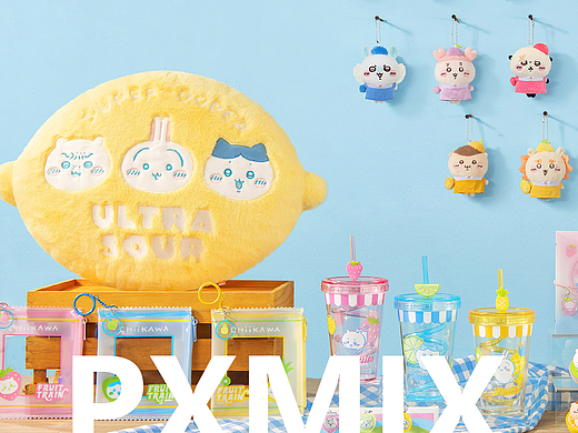 衍生品摄影丨chiikawa水果集市×名创优品×光影集