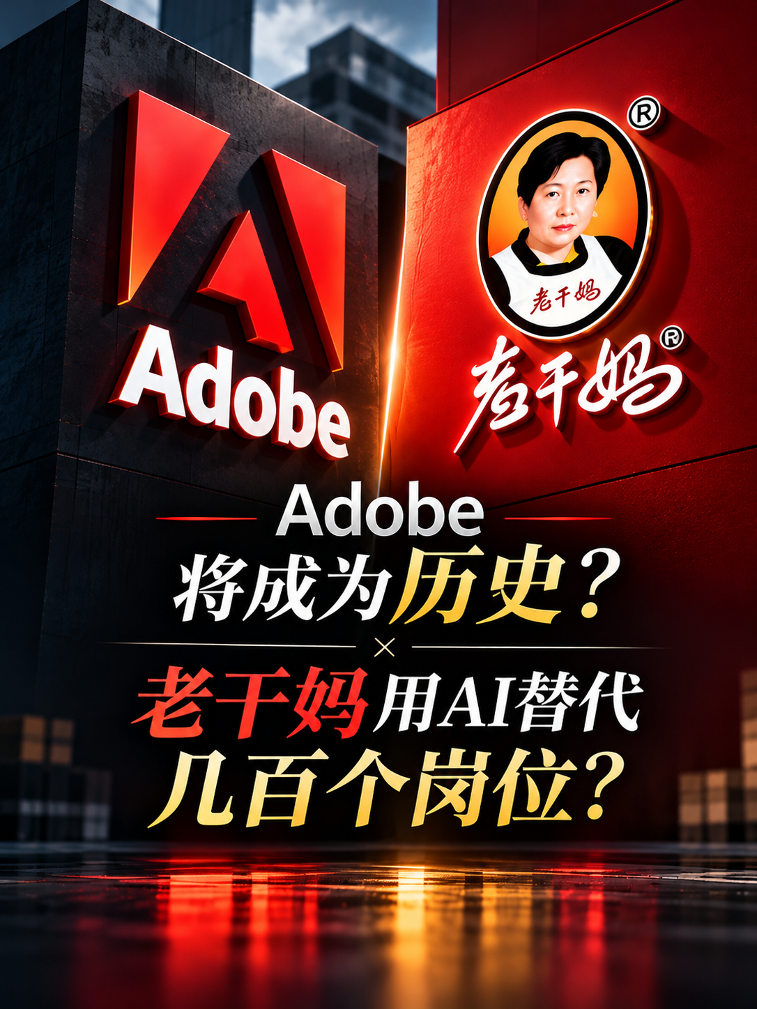 Adobe将成为历史？老干妈用AI替代数百个岗位！（图ZMTU5NjM4MTI=） - 教程 - 站酷设计师雨田侃设计原创素材 - 站酷ZCOOL