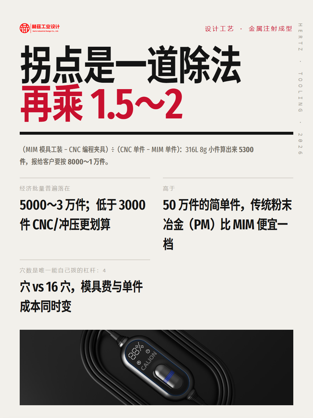 金属注射成型的成本拐点，用一道除法算清（图ZMTU5NjQwMzI=） - 观点 - 站酷设计师赫兹工业设计原创素材 - 站酷ZCOOL