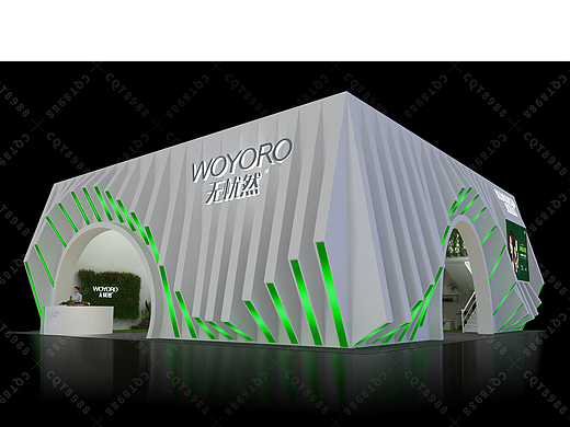 展位空间设计,特装设计施工,展会设计公司