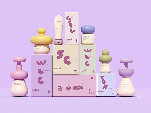 raond儿童护理护肤品牌设计
