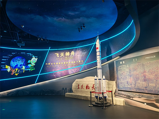 星河为幕，内蒙古博物院新馆里的航天史诗-森克思科技