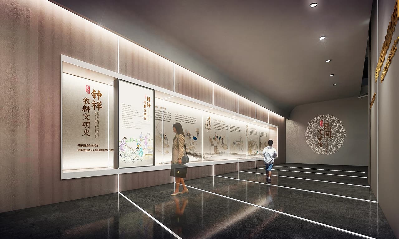 从农耕长卷到国医馆：钟祥非遗馆的一步一景-森克思科技（图ZMTU5NzMxNDQ=） - 观点 - 站酷设计师森克思科技原创素材 - 站酷ZCOOL