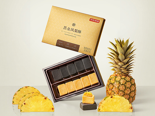 产品摄影 I 黑金土凤梨酥 ✖ 礼想抱福