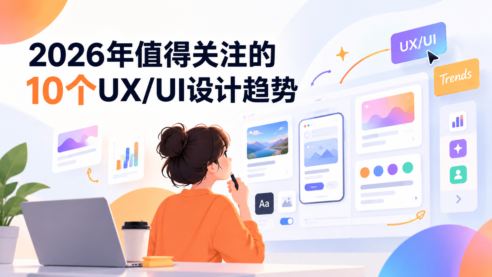 2026 UX/UI十大方向:AI原生交互/液态玻璃/3D空间化(图ZMTU5Nzk4MzY=) - 资讯 - 站酷设计师摹客设计云原创素材 - 站酷ZCOOL