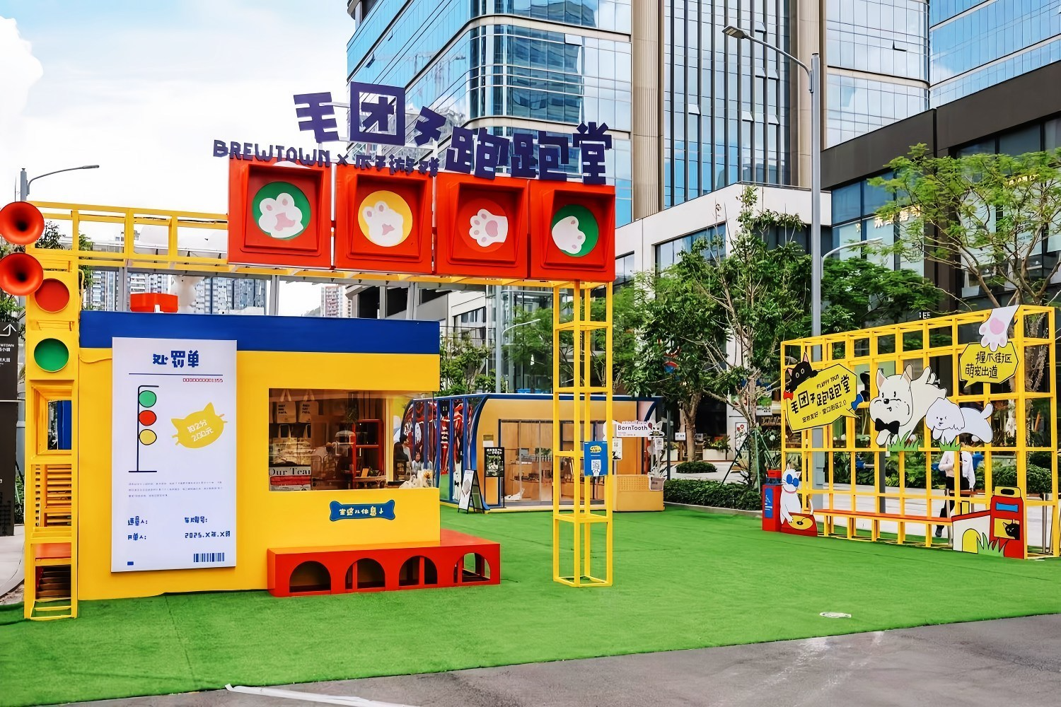 商业街区改造美陈设计，怎样做出可停留可更新的主题场景？肆墨设计（图ZMTU5ODAwMjQ=） - 资讯 - 站酷设计师肆墨设计原创素材 - 站酷ZCOOL