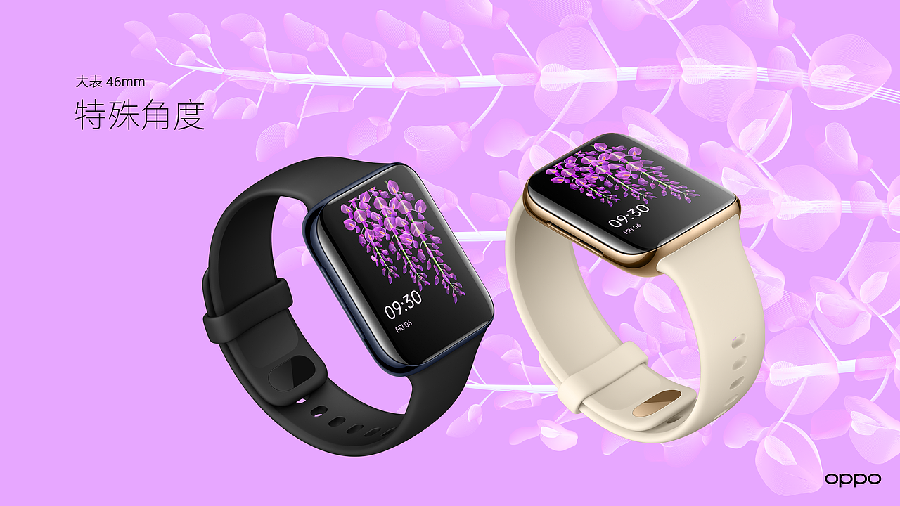 OPPO Watch 萬物皆可盤——春暖花開（圖ZMjA1MjE2Mzky） - 主題/皮膚 - 站酷設計師豬欄蟻穴原創(chuàng)素材 - 站酷ZCOOL