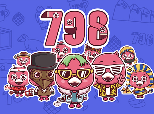 798吉祥物设计—琪琪