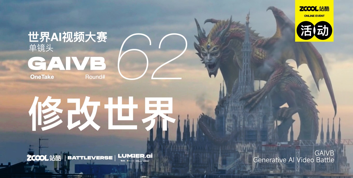 站酷 x BATTLEVERSE 世界AI視頻大賽 Vol.62 修改世界