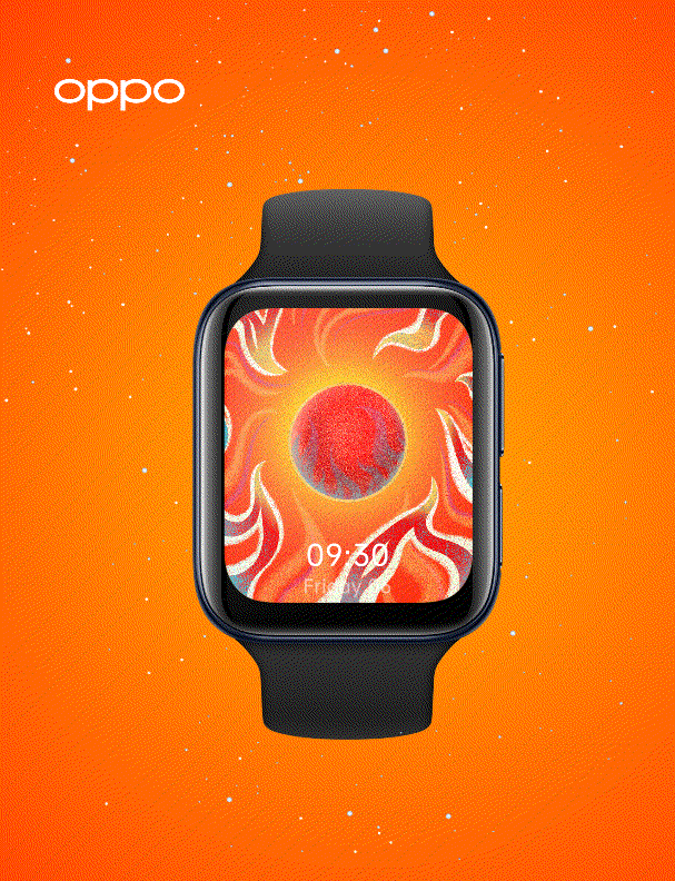 万物皆可盘oppowatch表盘创意设计