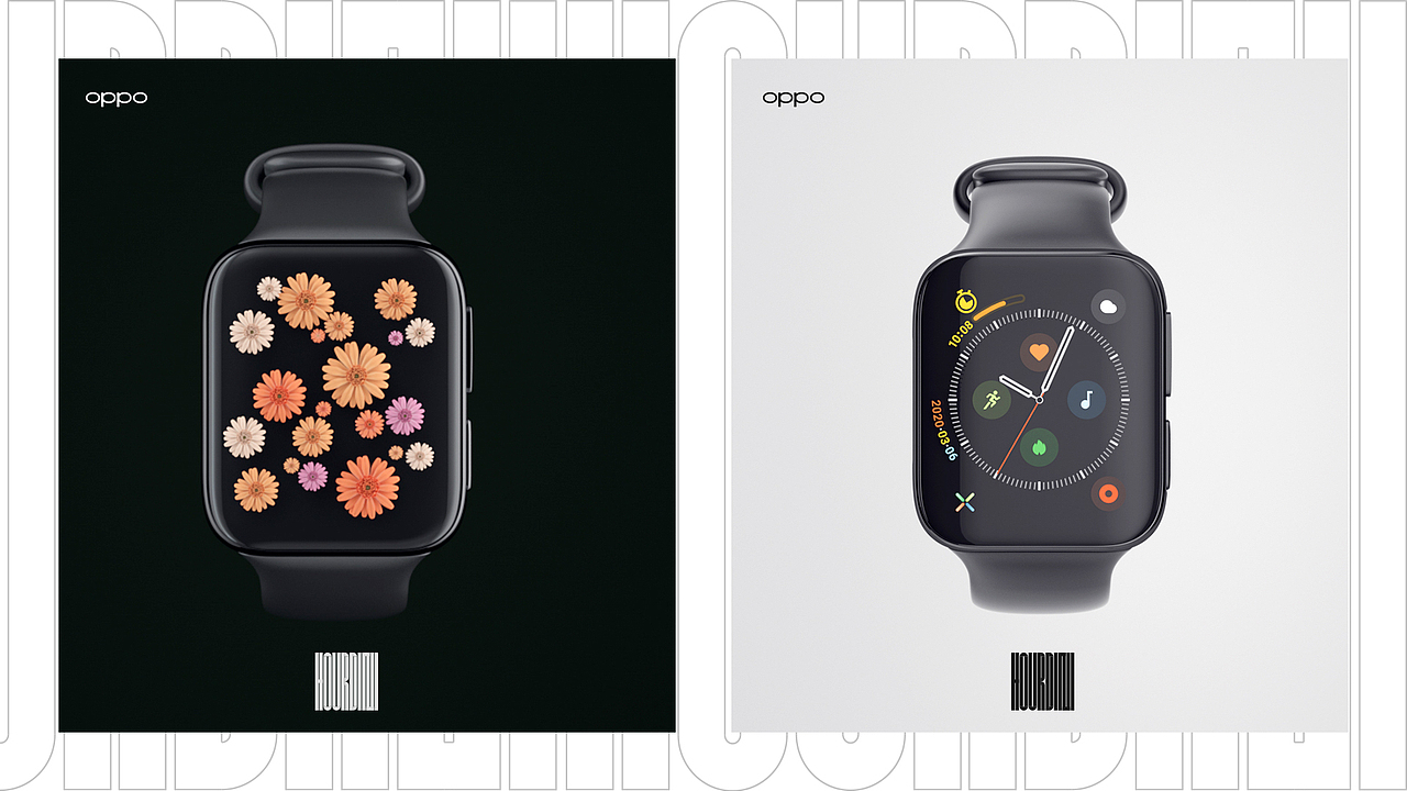 oppo watch 表盘系列