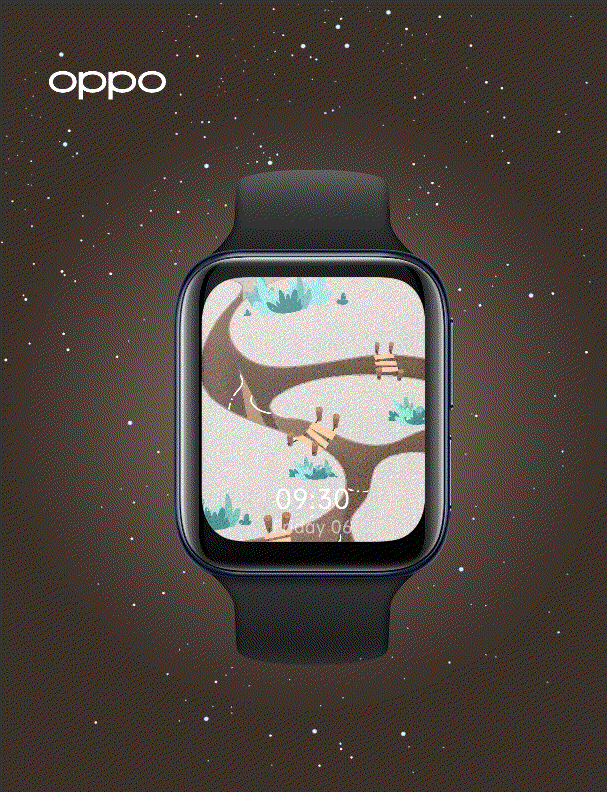 万物皆可盘oppowatch表盘创意设计