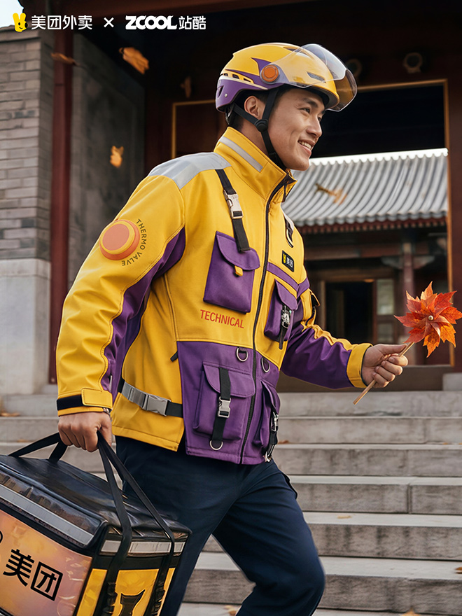 黃衣服裝點(diǎn)煙火生活