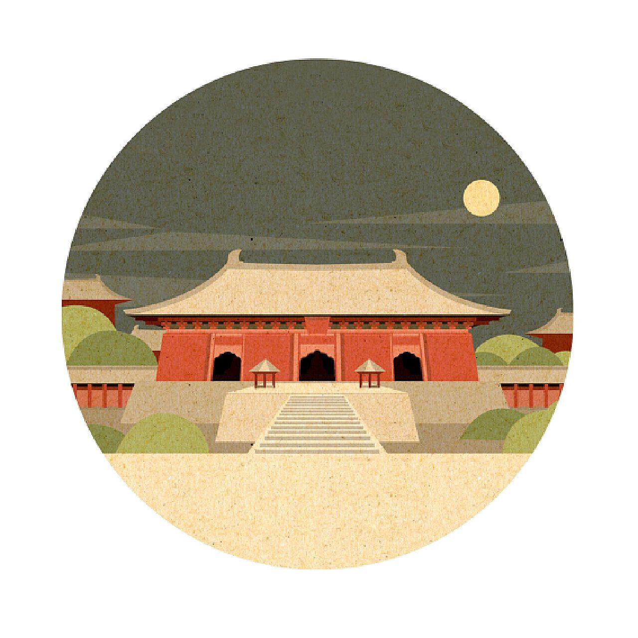 传统文化插画