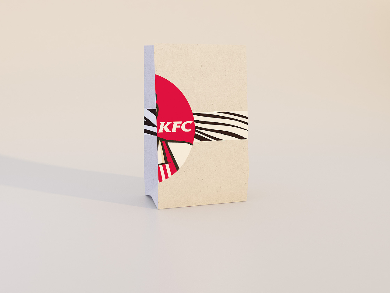 肯德基包装更新