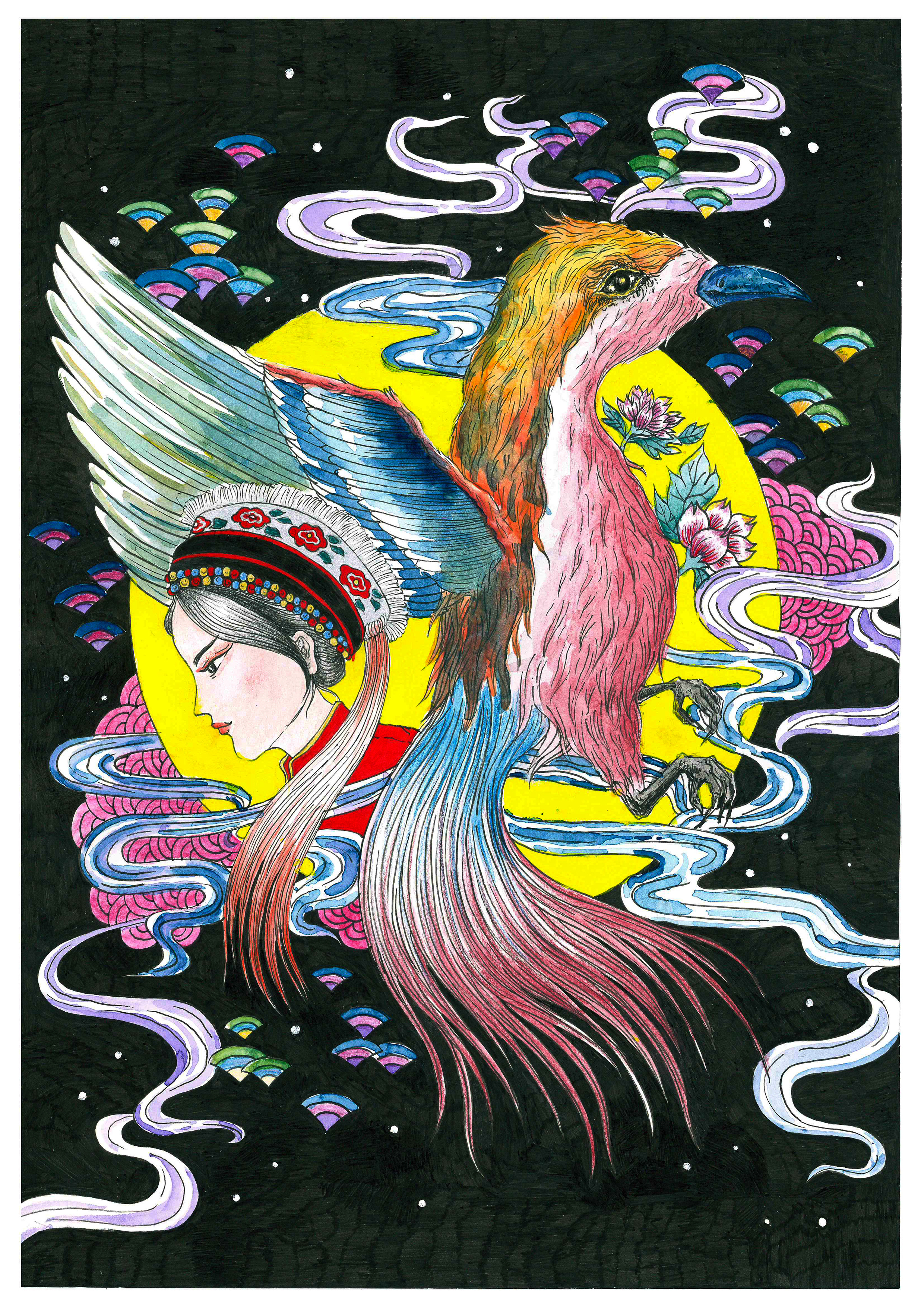 彩云之南|插画|商业插画|梦天马行空 - 原创作品 - 站酷 (zcool)