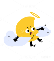 卡通創(chuàng)意IP可愛月亮動(dòng)作延展（導(dǎo)航-1473） - 未分類 - 站酷設(shè)計(jì)師ChuCi_楚西原創(chuàng)素材 - 站酷ZCOOL