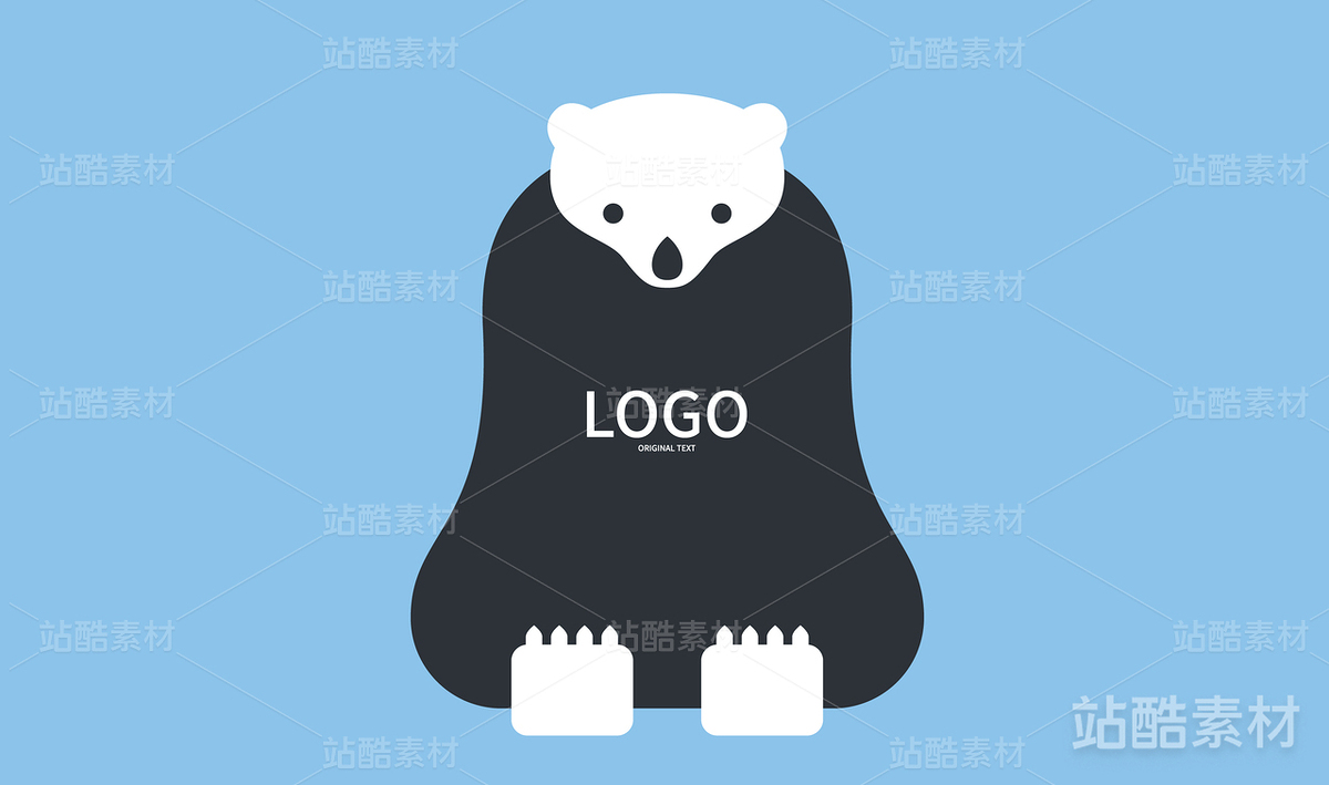 北歐風(fēng)白熊北極熊視覺系統(tǒng)VI插畫紋（主預(yù)覽-1517） - 未分類 - 站酷設(shè)計(jì)師Fireye峰原創(chuàng)素材 - 站酷ZCOOL