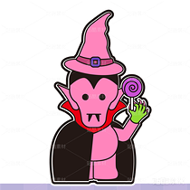 万圣节贴纸-不给糖就捣蛋（导航-2115） - 未分类 - 站酷设计师浅夏autumn原创素材 - 站酷ZCOOL