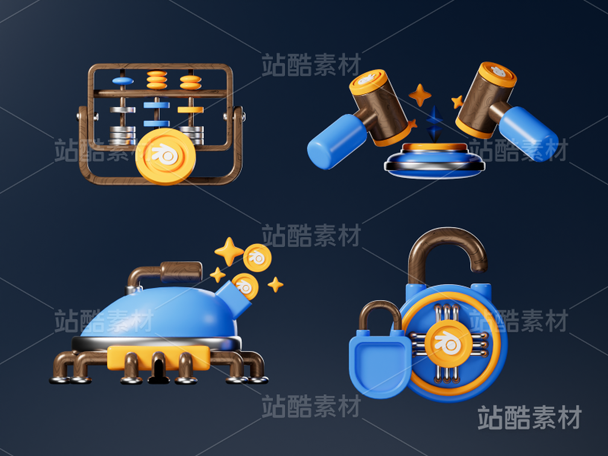 UI_3D图标（主预览-2324） - 未分类 - 站酷设计师UI设计师吧原创素材 - 站酷ZCOOL