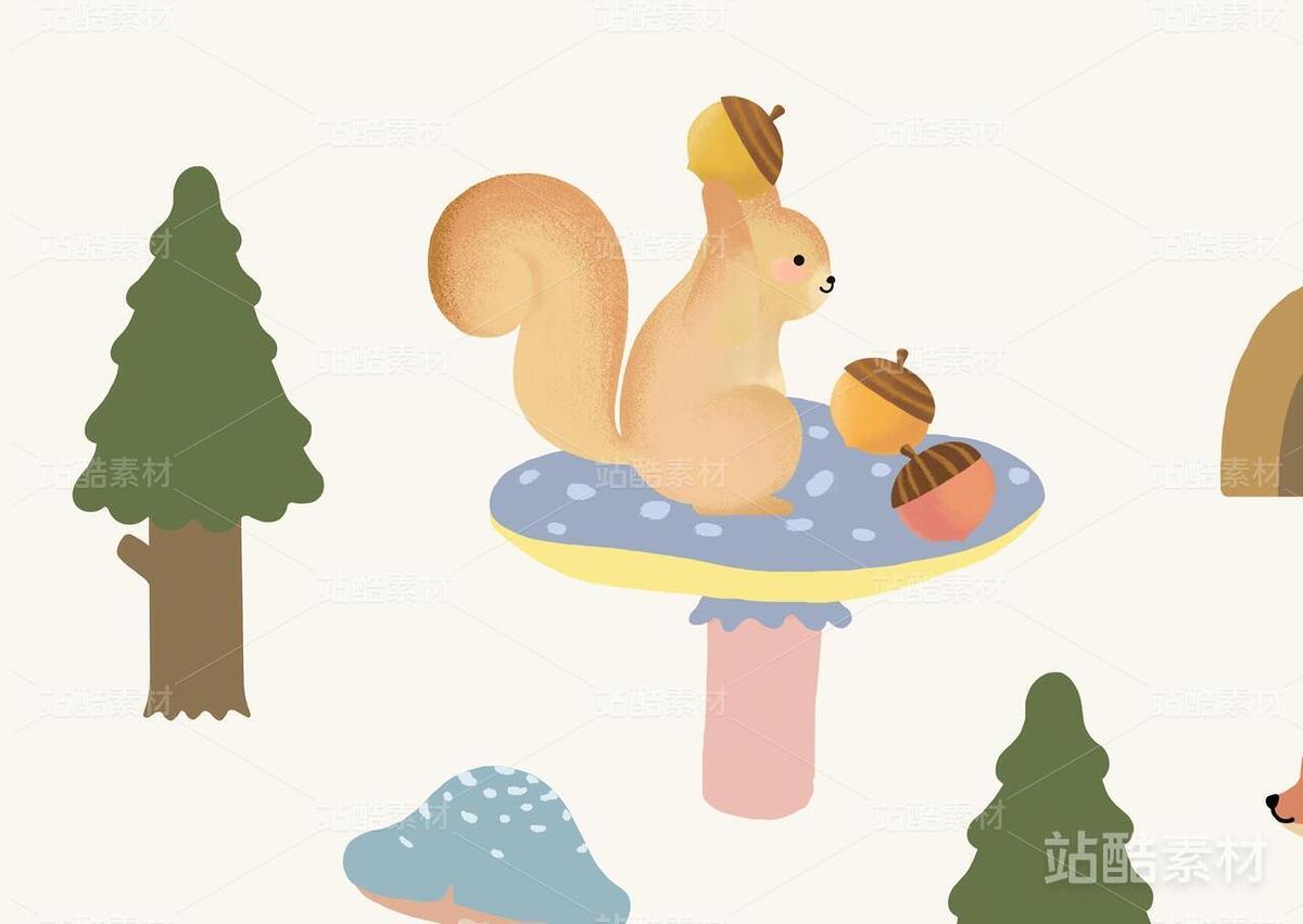 小动物们（主预览-2670） - 未分类 - 站酷设计师Dandananan原创素材 - 站酷ZCOOL