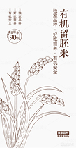 版画 大米水稻（导航-2812） - 未分类 - 站酷设计师瑟琳娜Selina原创素材 - 站酷ZCOOL