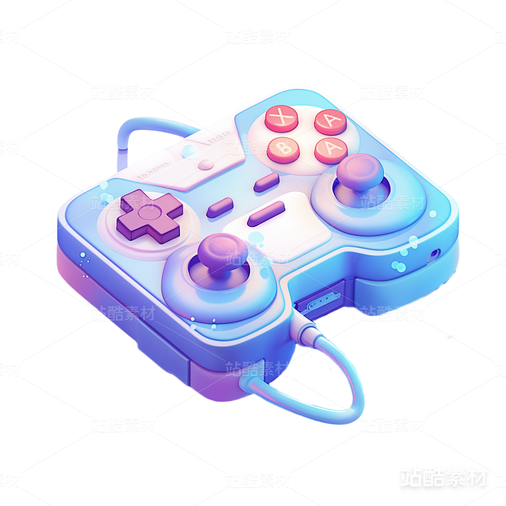 3D卡通UI界面图标可爱插画免扣素