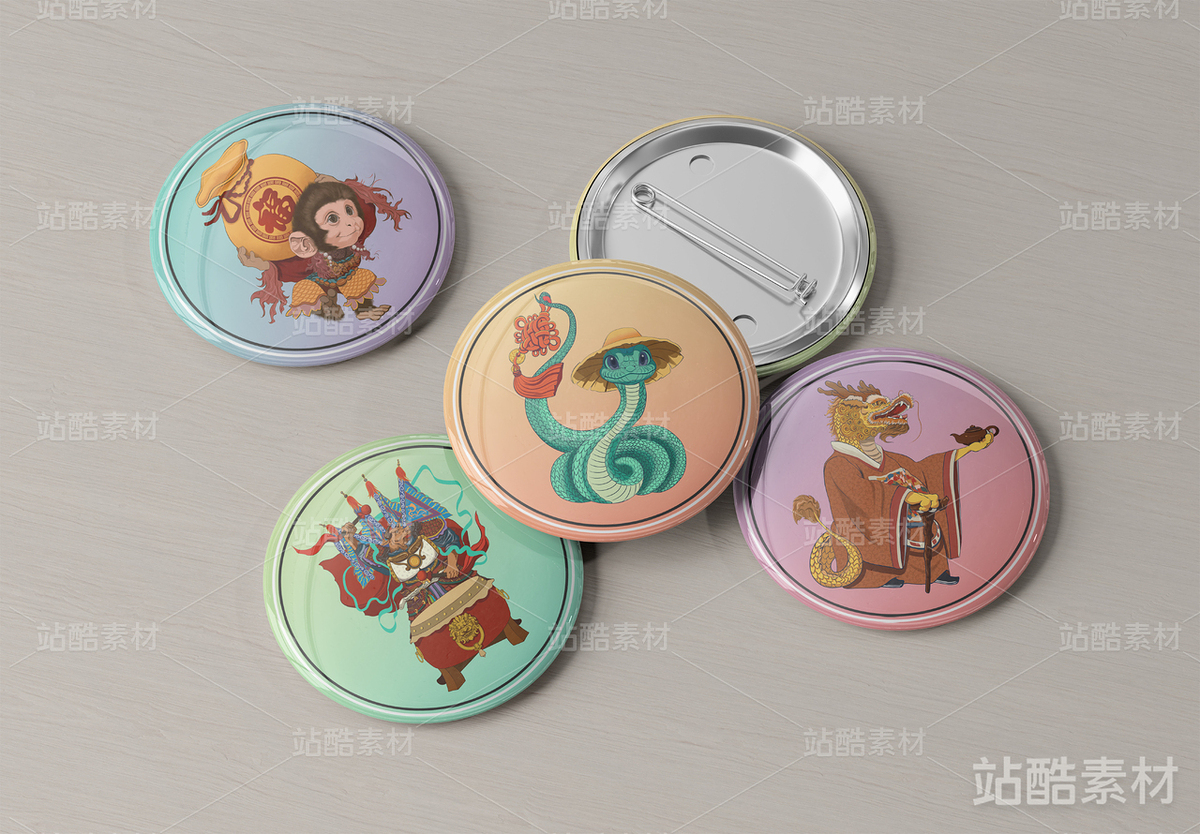 十二生肖—非遗纳福（主预览-3239） - 未分类 - 站酷设计师大白Alan原创素材 - 站酷ZCOOL