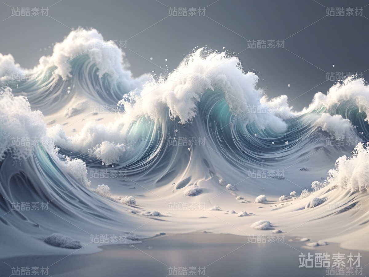 13个抽象巨浪波浪背景(免费商用)(主预览-3667) - 未分类 - 站酷设计师明原创素材 - 站酷ZCOOL