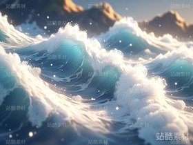 13个抽象巨浪波浪背景(免费商用)(导航-3677) - 未分类 - 站酷设计师明原创素材 - 站酷ZCOOL
