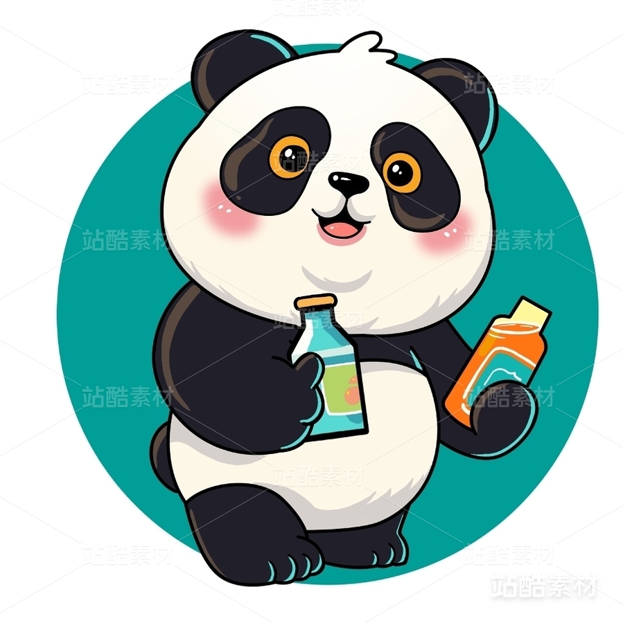 熊猫（主预览-4214） - 未分类 - 站酷设计师陌涂坊原创素材 - 站酷ZCOOL