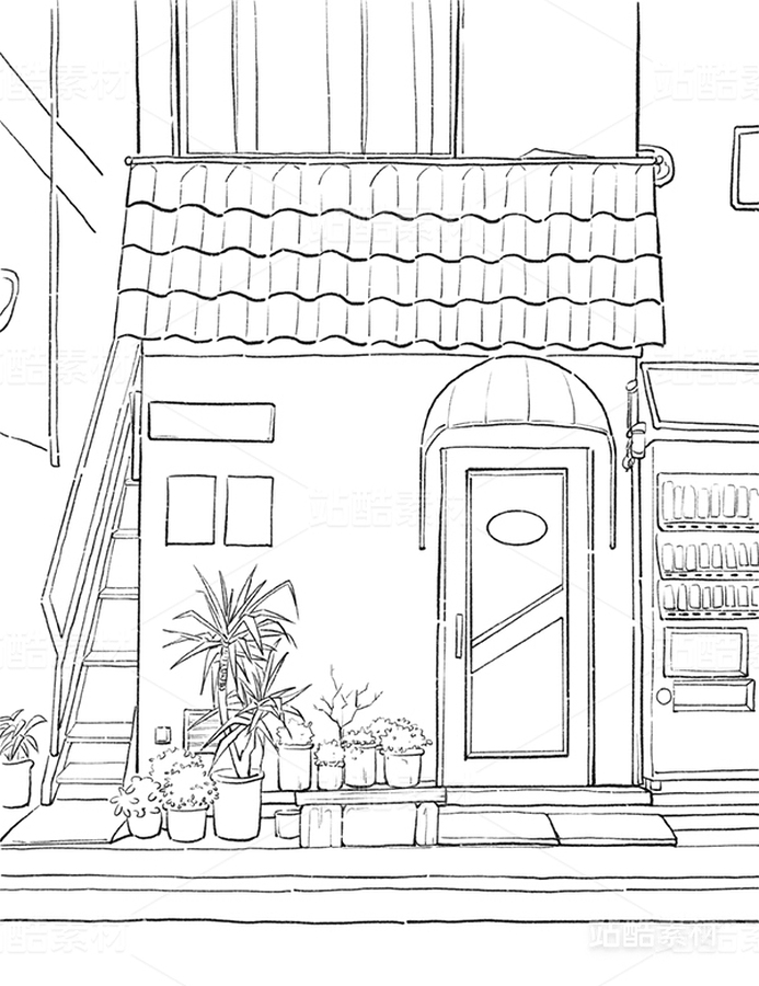 街邊小店（主預(yù)覽-4776） - 未分類 - 站酷設(shè)計(jì)師萌貓半只原創(chuàng)素材 - 站酷ZCOOL