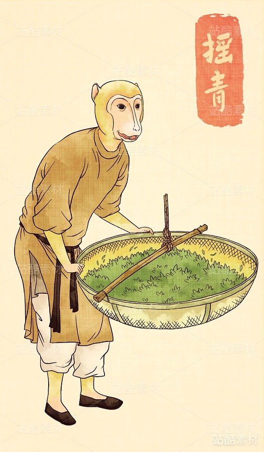 茶道十二生肖之猪猴马狗（主预览-4847） - 未分类 - 站酷设计师Huang师傅原创素材 - 站酷ZCOOL