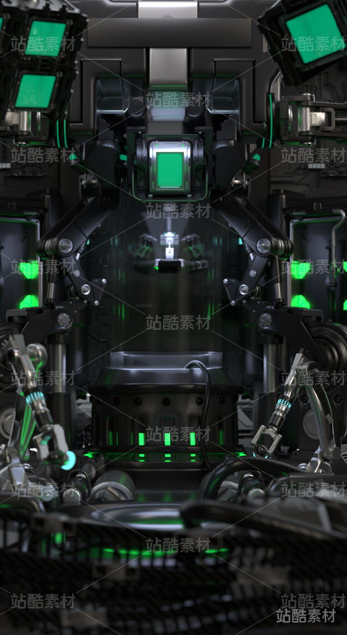 科幻机械场景