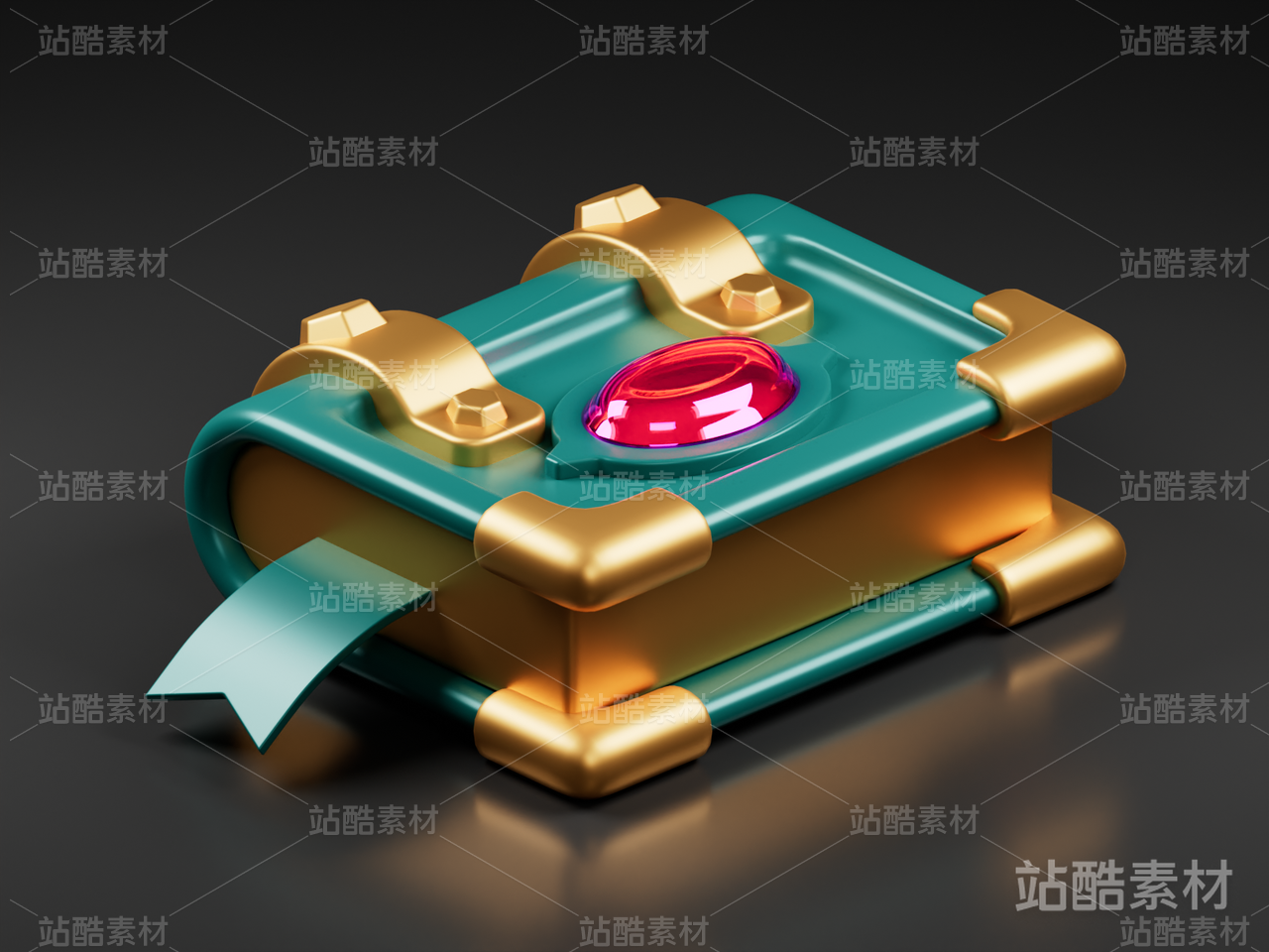 UI_3D图标“一本秘籍”(源文件