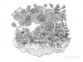 逸想世界-大树底下好乘凉(51)(导航-11120) - 未分类 - 站酷设计师孑孓逸士原创素材 - 站酷ZCOOL
