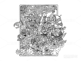 逸想世界-大树底下好乘凉(51)(导航-11121) - 未分类 - 站酷设计师孑孓逸士原创素材 - 站酷ZCOOL