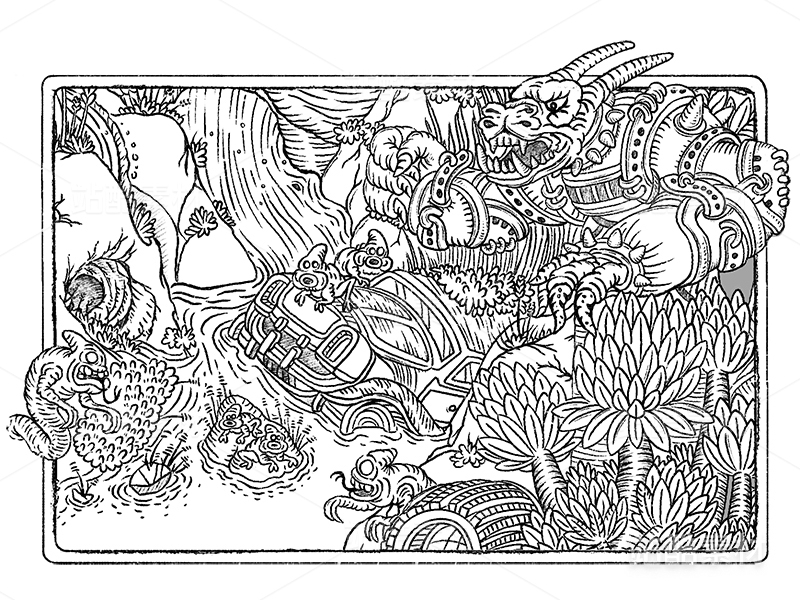 逸想世界-神秘的丛林世界（57）