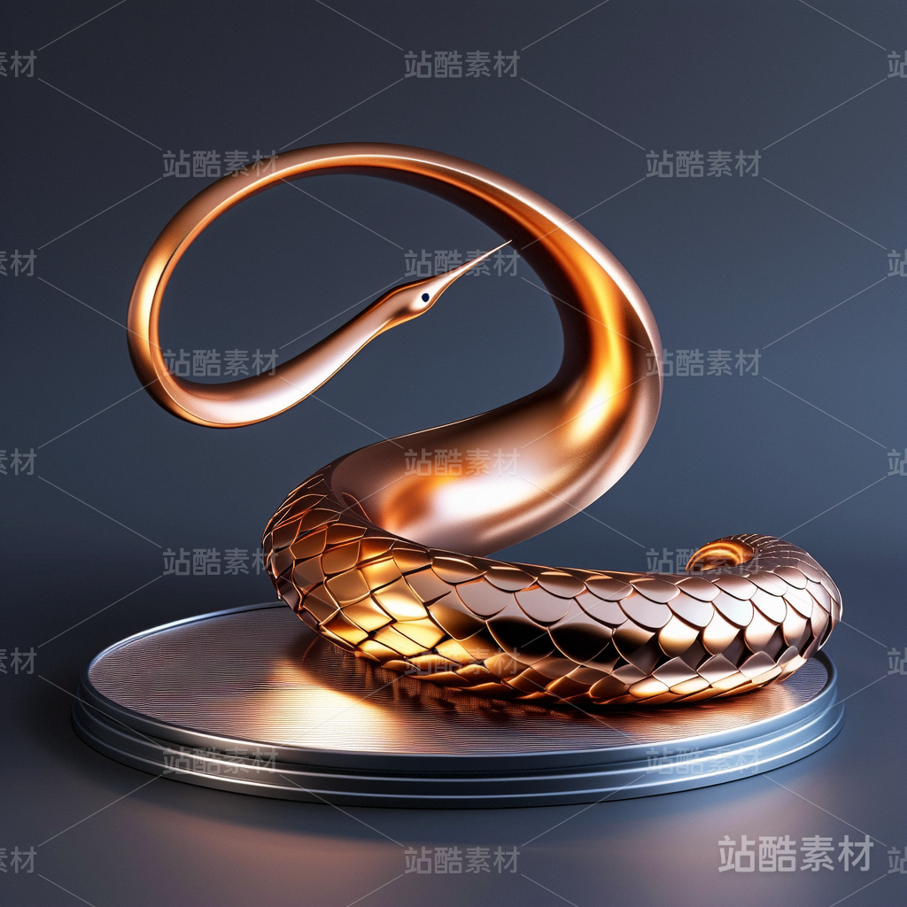 2025蛇年吉祥物概念设计