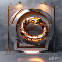 2025蛇年吉祥物概念设计(导航-12521) - 未分类 - 站酷设计师云梦楚原创素材 - 站酷ZCOOL