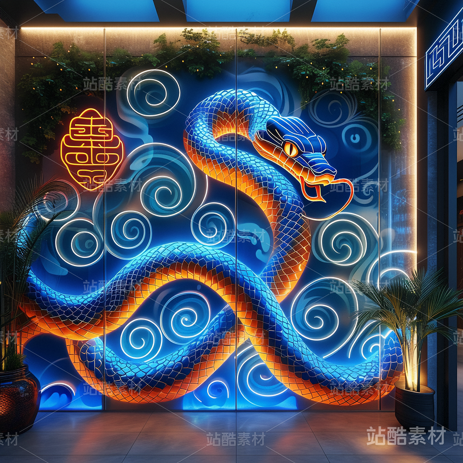 2025蛇年吉祥物概念设计(主预览-12533) - 未分类 - 站酷设计师云梦楚原创素材 - 站酷ZCOOL