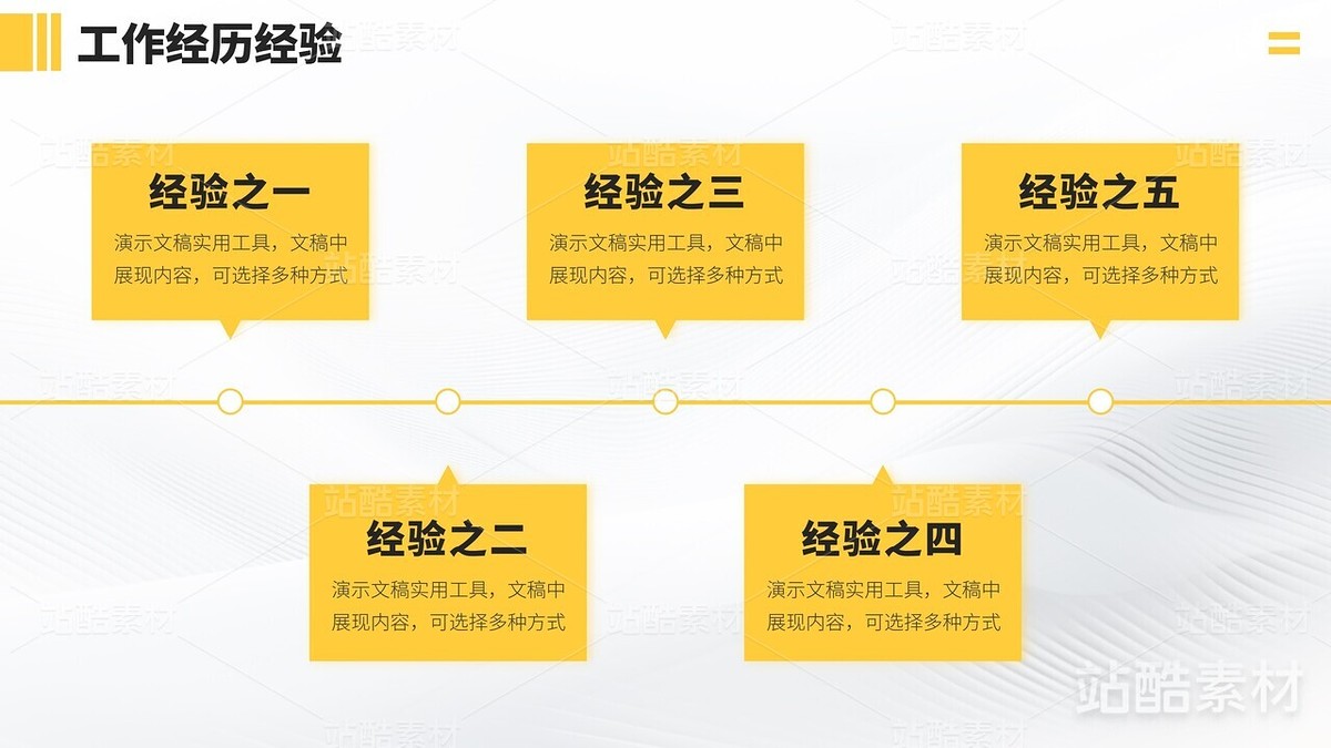 黃色高端簡歷企業(yè)求職面試PPT模板（主預(yù)覽-12588） - 未分類 - 站酷設(shè)計師陳西設(shè)計之家PPT原創(chuàng)素材 - 站酷ZCOOL