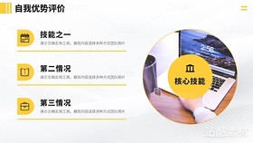 黃色高端簡歷企業(yè)求職面試PPT模板（導(dǎo)航-12590） - 未分類 - 站酷設(shè)計師陳西設(shè)計之家PPT原創(chuàng)素材 - 站酷ZCOOL