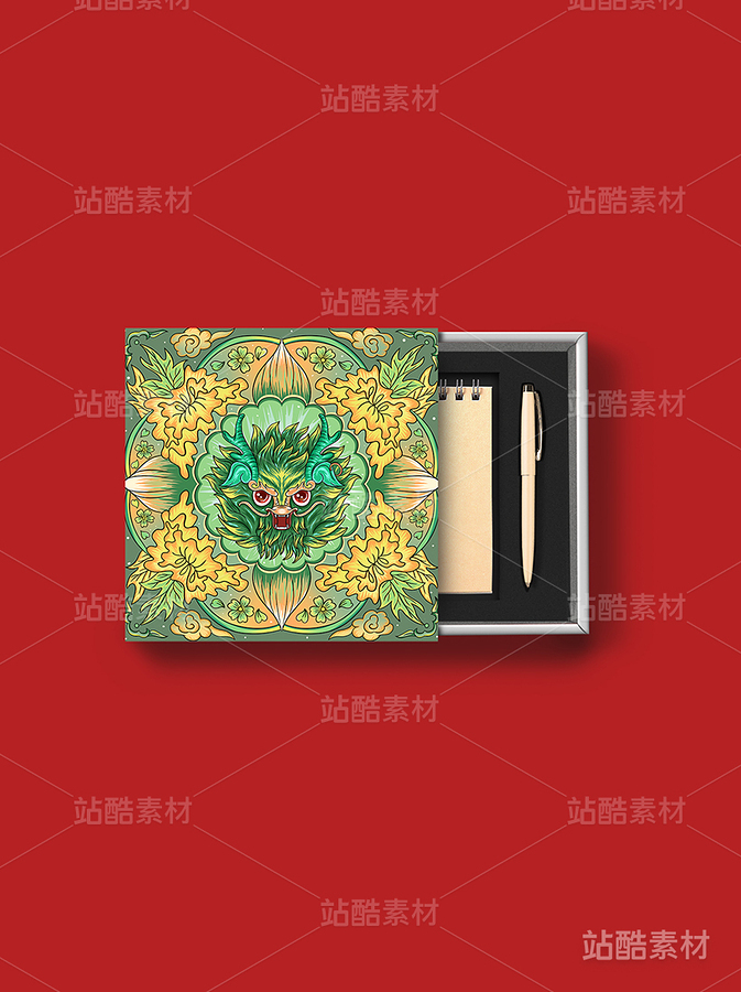 十二生肖——龙年国潮插画（主预览-14427） - 未分类 - 站酷设计师瑟琳娜Selina原创素材 - 站酷ZCOOL