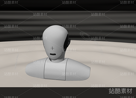 C4D机器人、人偶、粒子空间音效（导航-14764） - 未分类 - 站酷设计师我是小洛同学原创素材 - 站酷ZCOOL