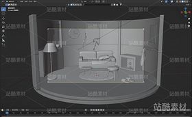 Blender圆形小房子小场景（导航-14831） - 未分类 - 站酷设计师efar蒜原创素材 - 站酷ZCOOL
