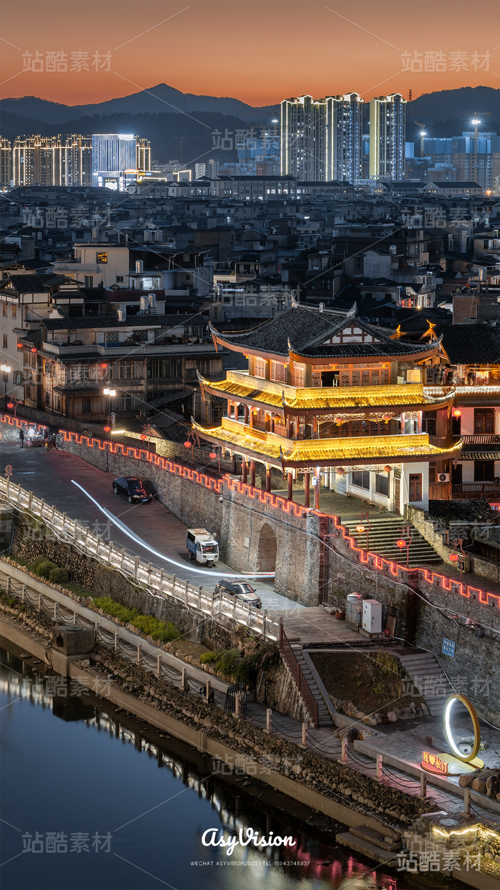长汀古城-风光摄影