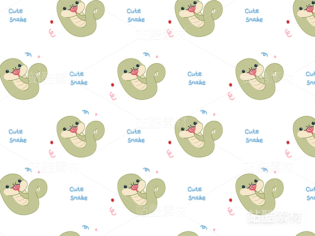 十二生肖蛇年平铺背景（主预览-16958） - 未分类 - 站酷设计师ikutabb原创素材 - 站酷ZCOOL
