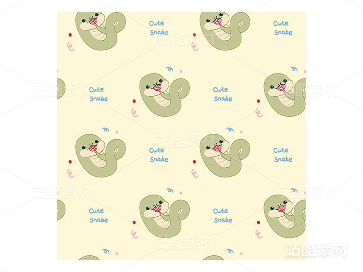 十二生肖蛇年平铺背景（主预览-16959） - 未分类 - 站酷设计师ikutabb原创素材 - 站酷ZCOOL